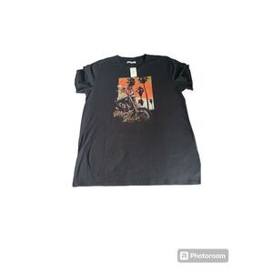 And now this t-shirt auto graphics for men,   Size XXL, color : Black  Short sle